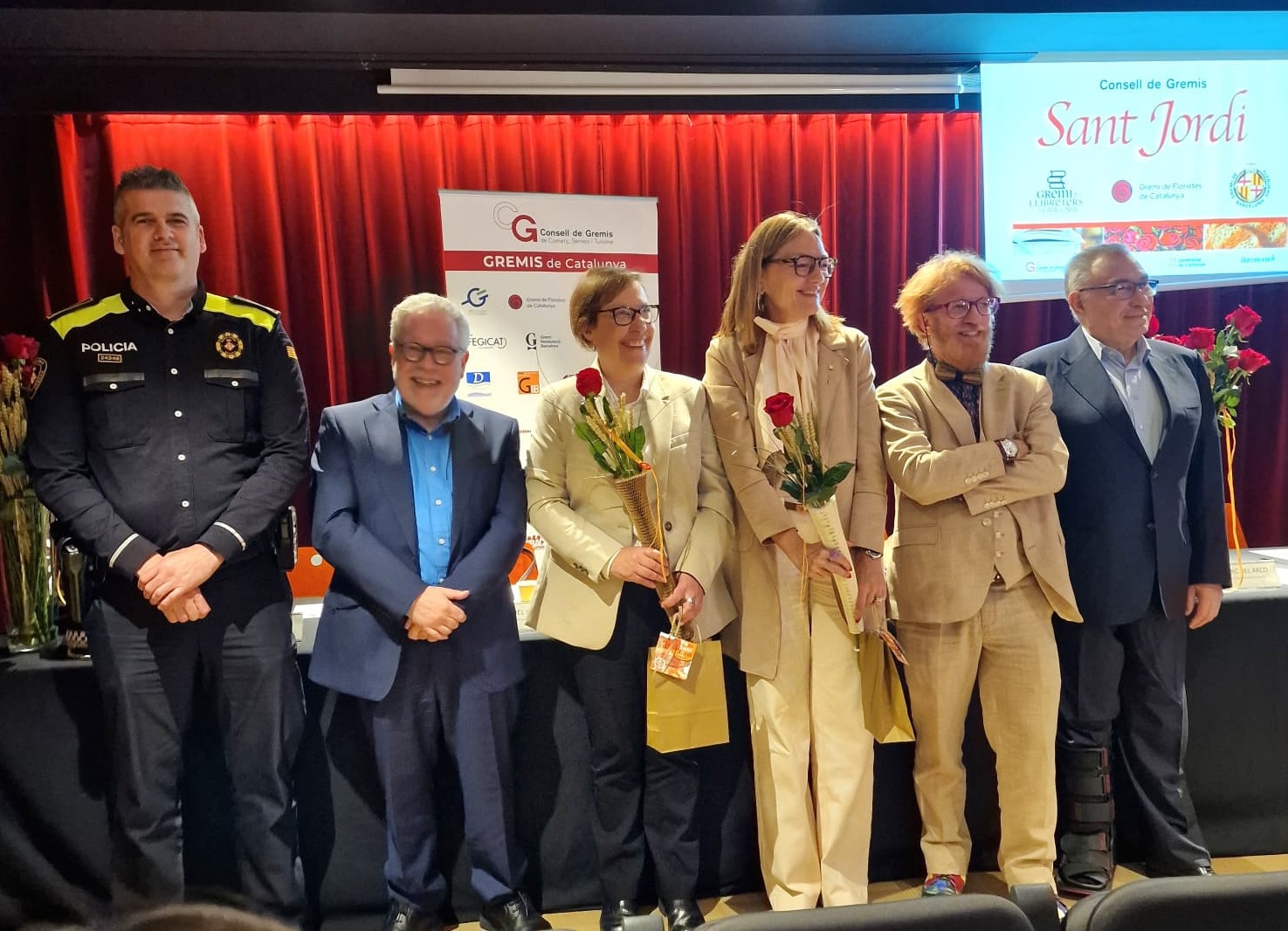 El Consell de Gremis recolza els Gremis de Llibreters, Floristes i Flequers a la Diada de Sant Jordi 2026